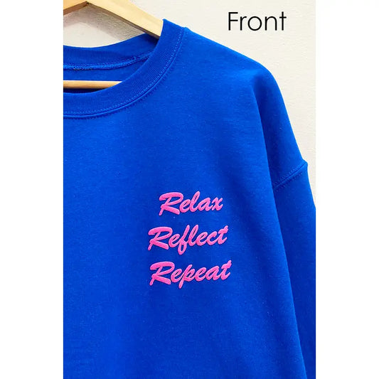 Relax Reflect Repeat Sweatshirt